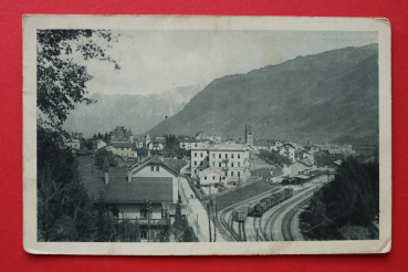 AK Zell am See / 1919 / Bahnhof / Ortsansicht / Eisenbahn / Zug / Salzburg